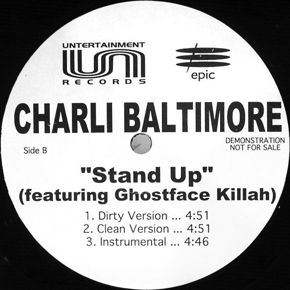 Cam'ron Feat. Jermaine Dupri / Charli Baltimore Feat. Ghostface Killah : A Pimp's A Pimp / Stand Up (12", Promo)