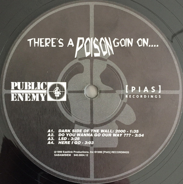 Public Enemy : There's A Poison Goin On.... (2xLP, Album)