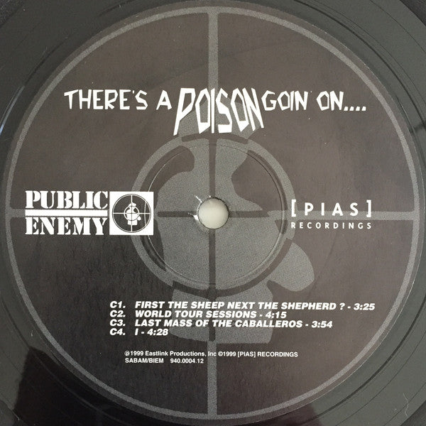 Public Enemy : There's A Poison Goin On.... (2xLP, Album)