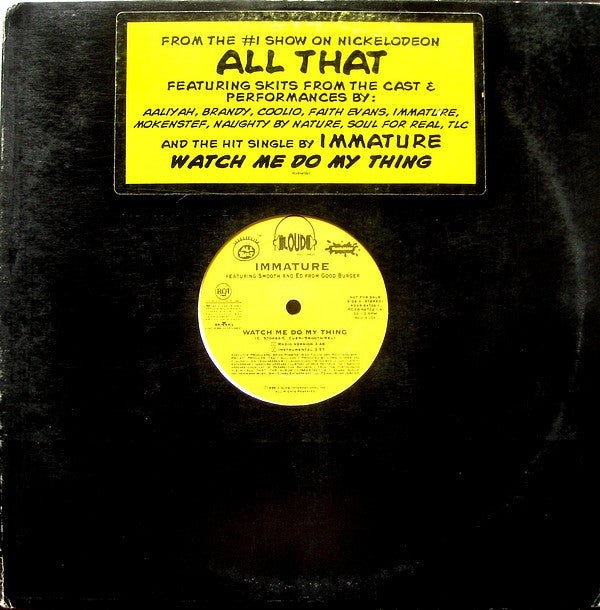 Immature : Watch Me Do My Thing (12", Single, Promo)