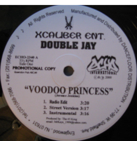 Double Jay (2) : Voodoo Princess / Big Ballers V12 (12", Promo)