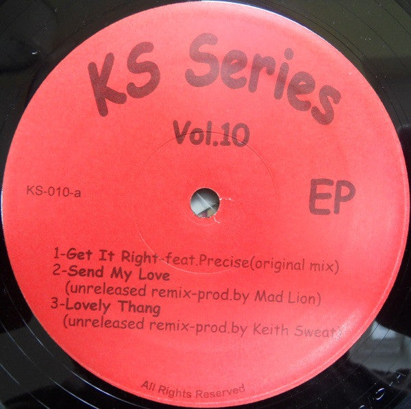 Various : KS Series Vol. 10 (12", EP, Comp)