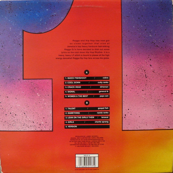 Various : Heavy Ragga Hip Hop Volume 1 (LP, Comp)