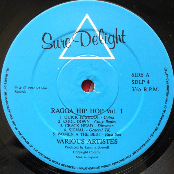 Various : Heavy Ragga Hip Hop Volume 1 (LP, Comp)