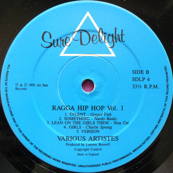 Various : Heavy Ragga Hip Hop Volume 1 (LP, Comp)
