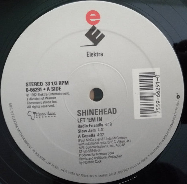 Shinehead : Let 'Em In (12")
