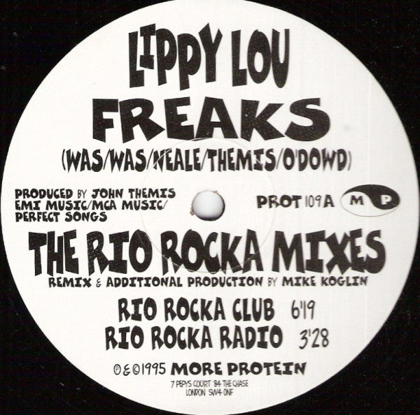 Lippy Lou : Freaks (12", Maxi)
