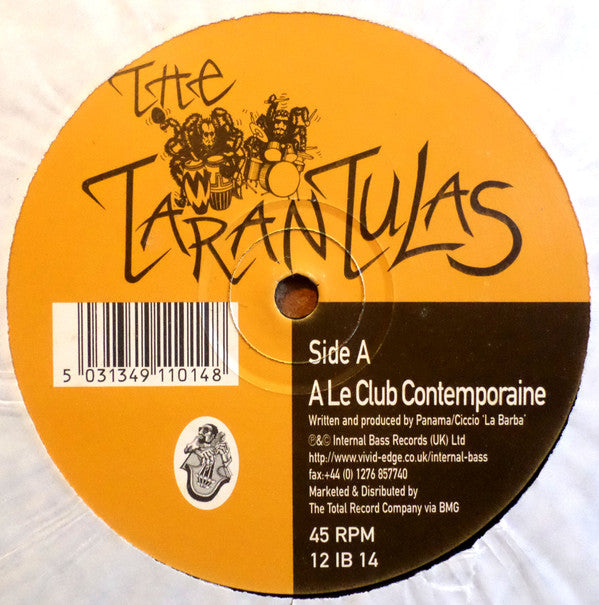 The Tarantulas : A Le Club Contemporaine / The Peloso Groove (12")