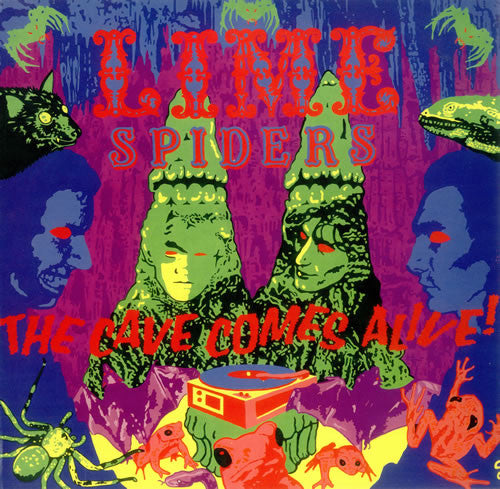 The Lime Spiders : The Cave Comes Alive! (LP, Album)