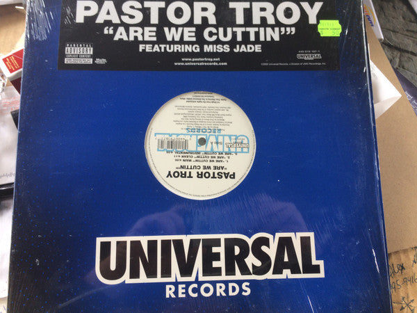 Pastor Troy : Are We Cuttin' (12")