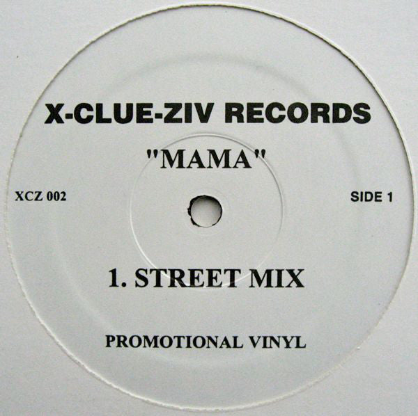 Melle Mel : Mama (12", Promo)
