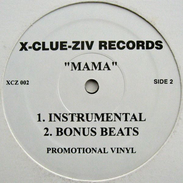 Melle Mel : Mama (12", Promo)