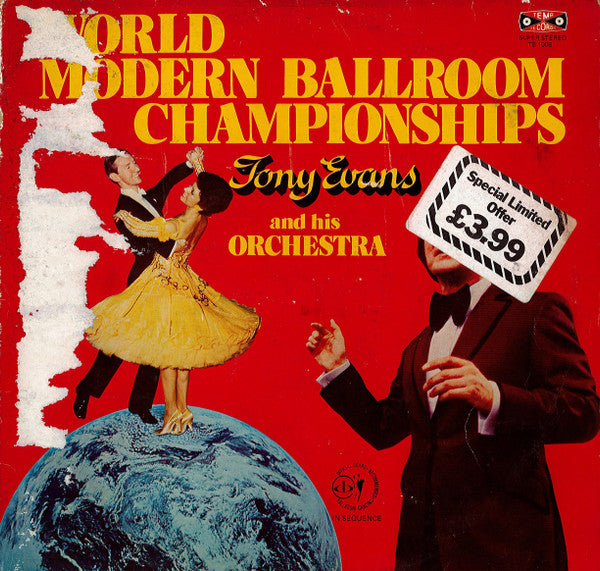 Tony Evans (4) : World Modern Ballroom Championships  (LP, Comp)