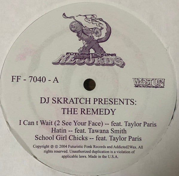 DJ Skratch : Presents: The Remedy (12")