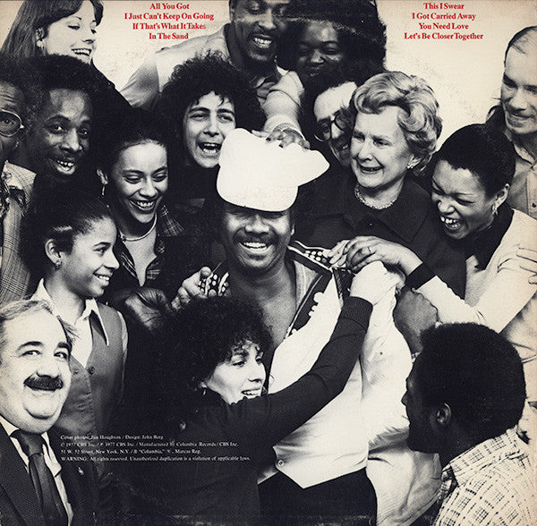 Tyrone Davis : Let's Be Closer Together (LP, Album)