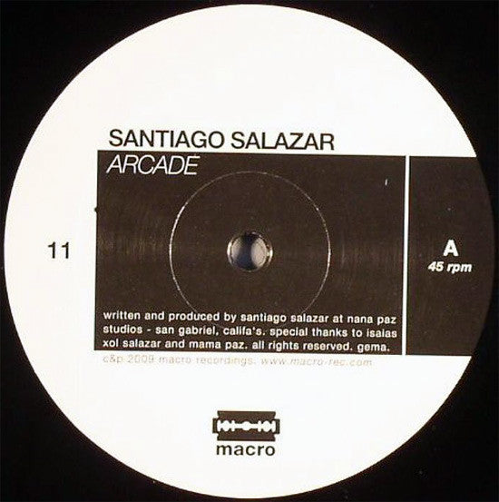 Santiago Salazar : Arcade (12")