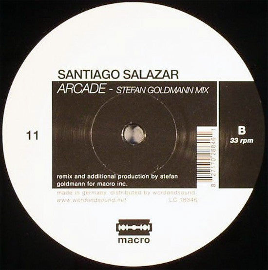 Santiago Salazar : Arcade (12")