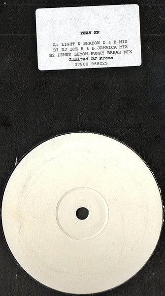 Usher : Yeah EP (12", Ltd, Promo, Unofficial, W/Lbl)
