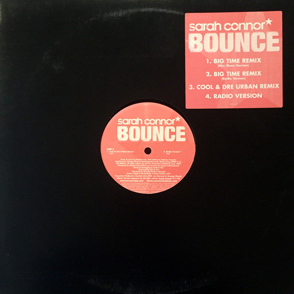 Sarah Connor : Bounce (12", Maxi)