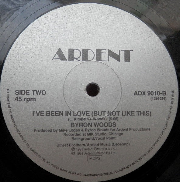 Byron Woods : Look To Me For Love (12")