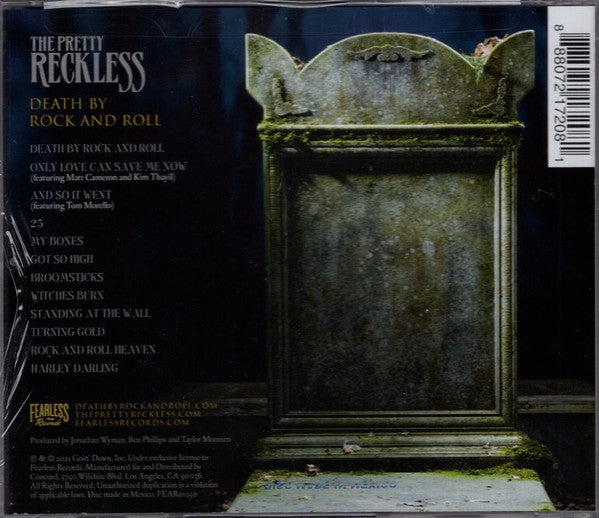 The Pretty Reckless : Death By Rock And Roll (CD, Album)