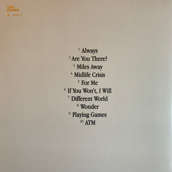 Billy Lemos : Wonder (LP, EP, Club, Ltd, Num, Bla)