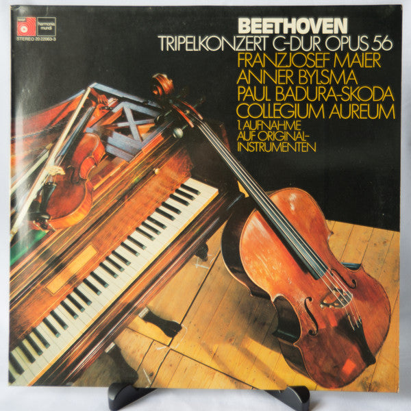 Ludwig van Beethoven, Franzjosef Maier, Anner Bylsma, Paul Badura-Skoda, Collegium Aureum : Tripelkonzert C-Dur Opus 56 (LP)