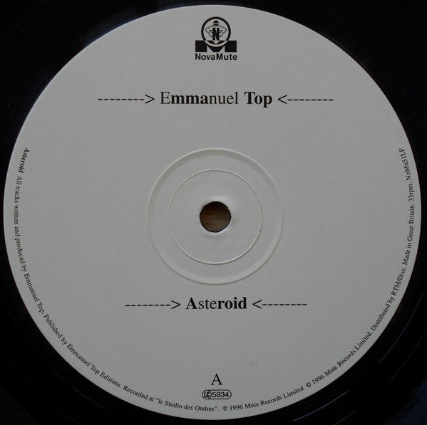 Emmanuel Top : Asteroid (3xLP, Album)