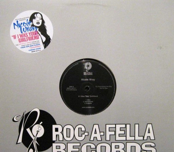 Nicole Wray : If I Was Your Girlfriend (12", Promo)