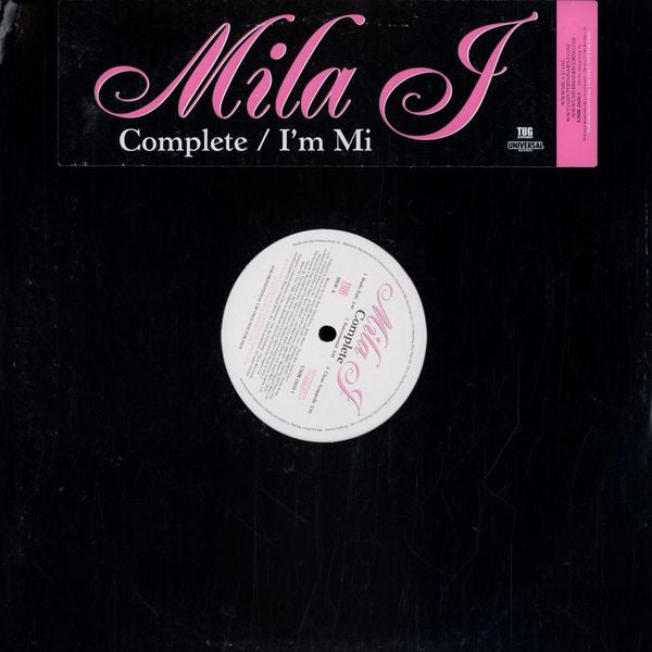 Mila J : Complete / I'm Mi (12", Promo)