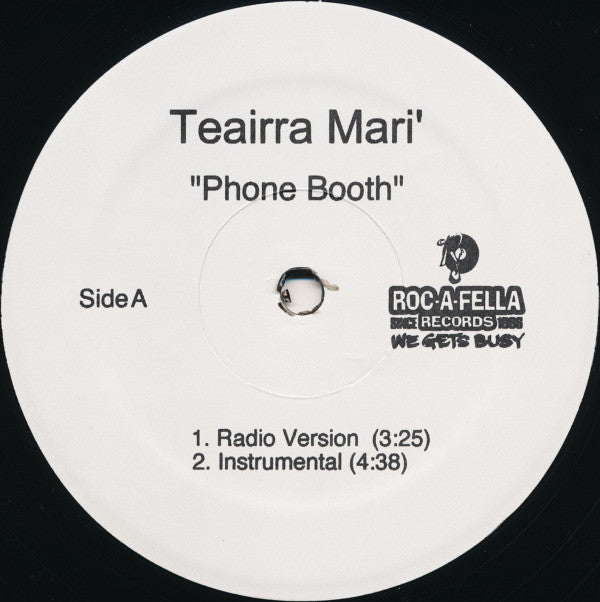 Teairra Mari : Phone Booth (12")