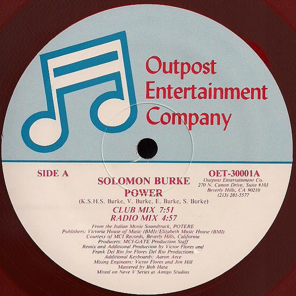Solomon Burke : Power (12", Red)