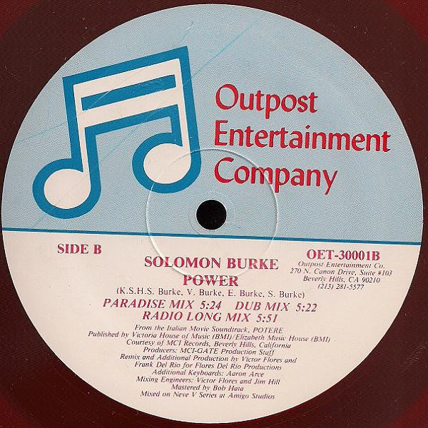 Solomon Burke : Power (12", Red)