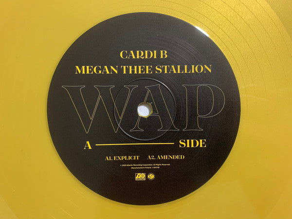Cardi B, Megan Thee Stallion : WAP (12", Single, Ltd, Dri)