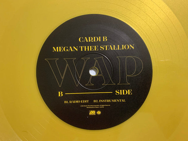 Cardi B, Megan Thee Stallion : WAP (12", Single, Ltd, Dri)