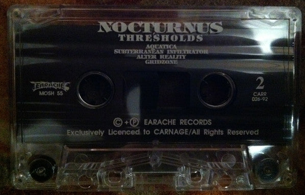 Nocturnus : Thresholds (Cass, Album)