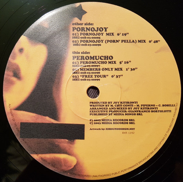Joy Kitikonti : PornoJoy (12")