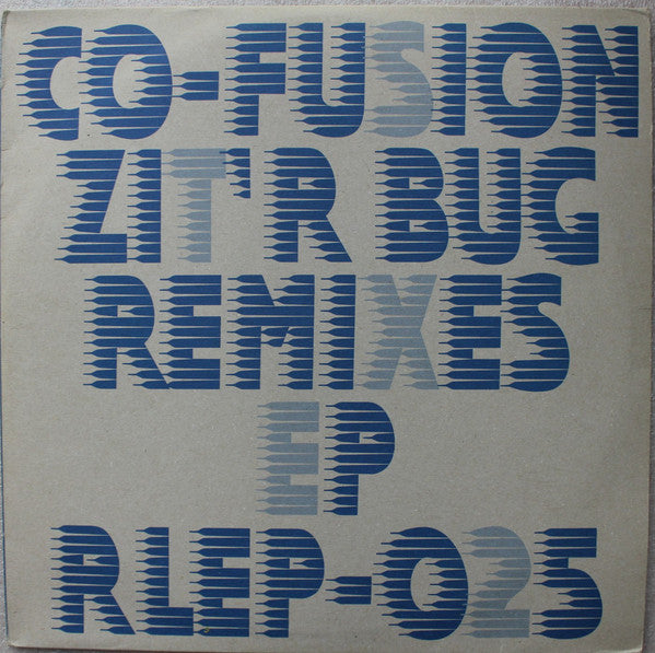 Co-Fusion : Zit'r Bug Remixes EP (2x12", EP)