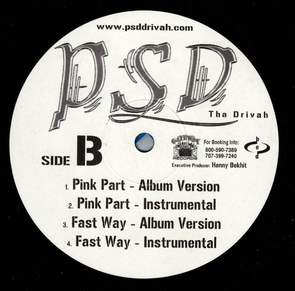 PSD (2) : My Business / Pink Part / Fast Way (12")