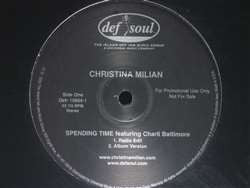 Christina Milian featuring Charli Baltimore : Spending Time (12", Promo)