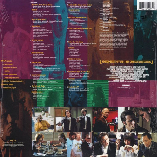 Various : Pulp Fiction (Music From The Motion Picture) (LP, Comp, RE)