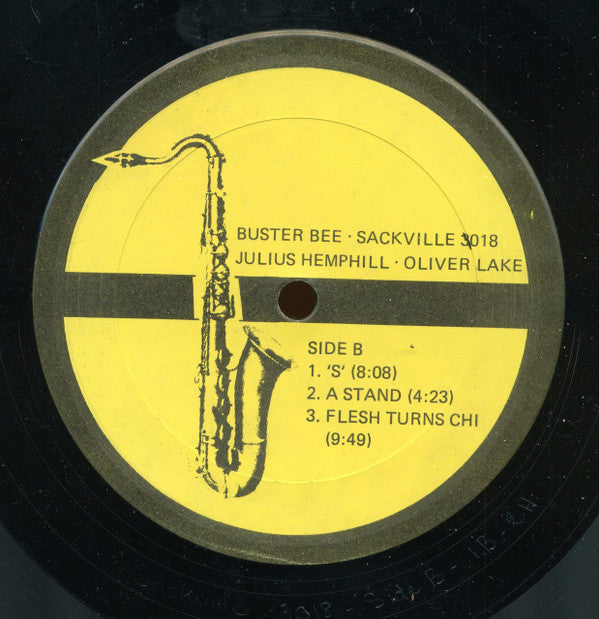 Oliver Lake • Julius Hemphill : Buster Bee (LP, Album)
