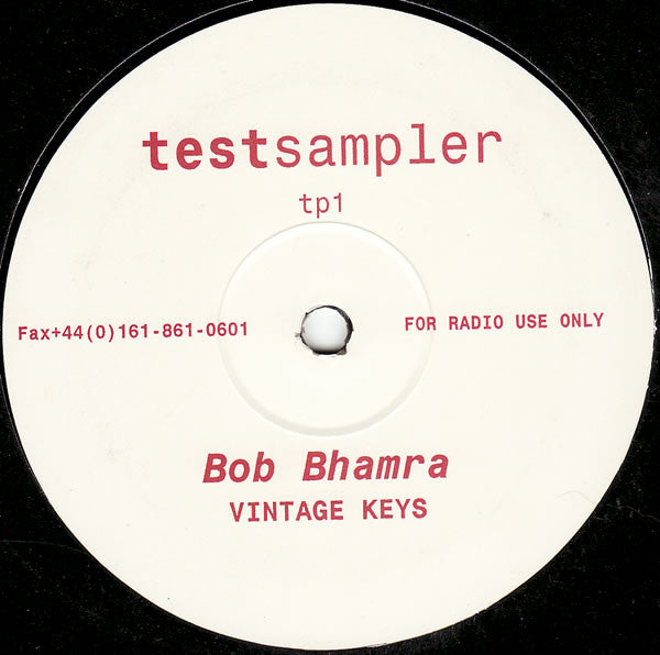 Bob Bhamra / Dr. Phibes (2) : Test Sampler / Next Level (12", Promo, Smplr, TP)
