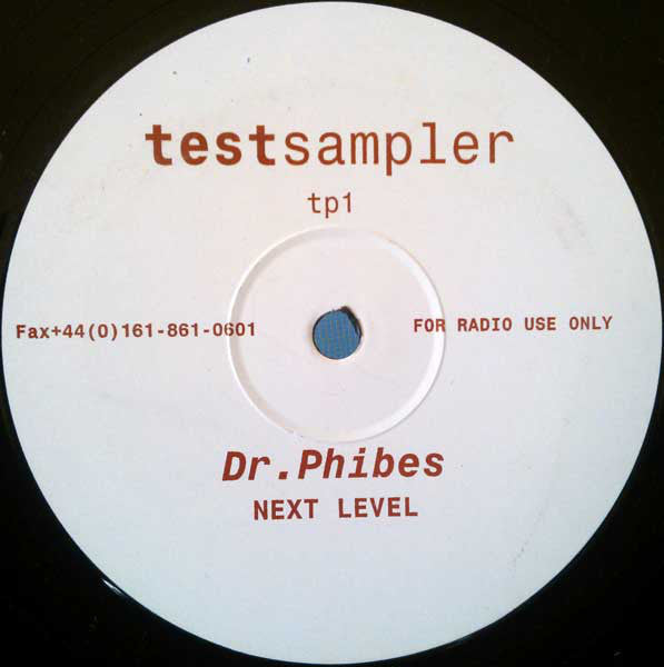 Bob Bhamra / Dr. Phibes (2) : Test Sampler / Next Level (12", Promo, Smplr, TP)