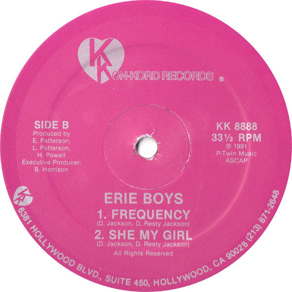 Erie Boys : Looking Forward To The Day (12")
