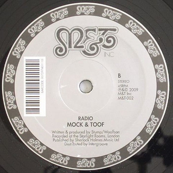 Mock & Toof : Smit Smot (12")