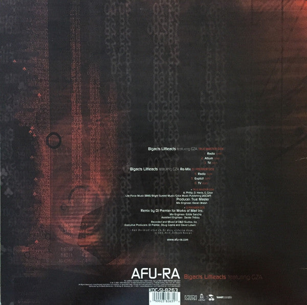 Afu-Ra : Bigacts Littleacts (12")