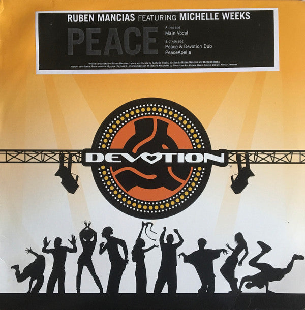Ruben Mancias Featuring Michelle Weeks : Peace (12")
