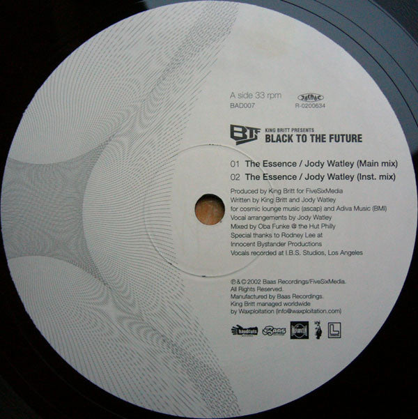 Various : King Britt Presents Black To The Future (12")