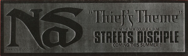 Nas : Thief's Theme (12", Promo)